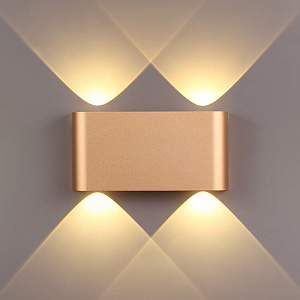 Бра Obverse Gold Rectangle A Wall lamp