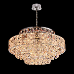 Люстра хрустальная в неоклассическом стиле на серебристом каркасе Majesty варинант исполнения - 4 | Loft Concept в Перми