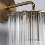 Бра с круглым основанием и длинными прозрачныи стеклянными трубками Nembus варинант исполнения - 5 | Loft Concept в Перми