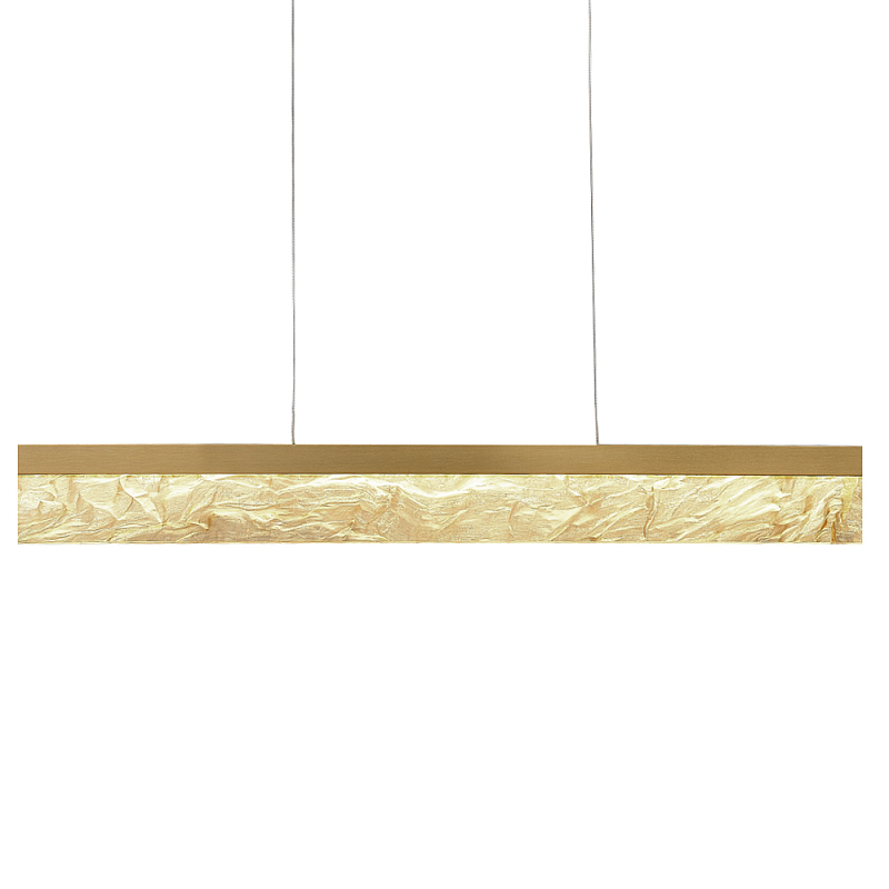 Подвесной светильник линейный светоидный Remarkable Латунь в Перми | Loft Concept 