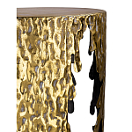 Столик дизайнерский Copper streaks варинант исполнения - 2 | Loft Concept в Перми