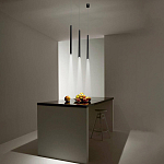 Подвсеной светильник светодиодный металлический цилиндрической формы Высота 50см Trumpet tube варинант исполнения - 4 | Loft Concept в Перми