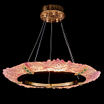 Люстра в форме кольца розовая Warm Pink Light варинант исполнения - 3 | Loft Concept в Перми