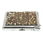 Портсигар с газовой зажигалкой из натурального камня Офит Благородный Stone Cigarettes Cases варинант исполнения - 10 | Loft Concept в Перми