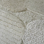 Панно из шерсти и хлопка с узором Beige Calista Serene варинант исполнения - 8 | Loft Concept в Перми