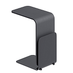 Stolik 90 Журнальный столик из шпона ясеня с чёрной эмалью варинант исполнения - 3 | Loft Concept в Перми