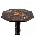 Кофейный стол из натуральных камней Змеевик и Яшма Natural Stone Tables варинант исполнения - 6 | Loft Concept в Перми