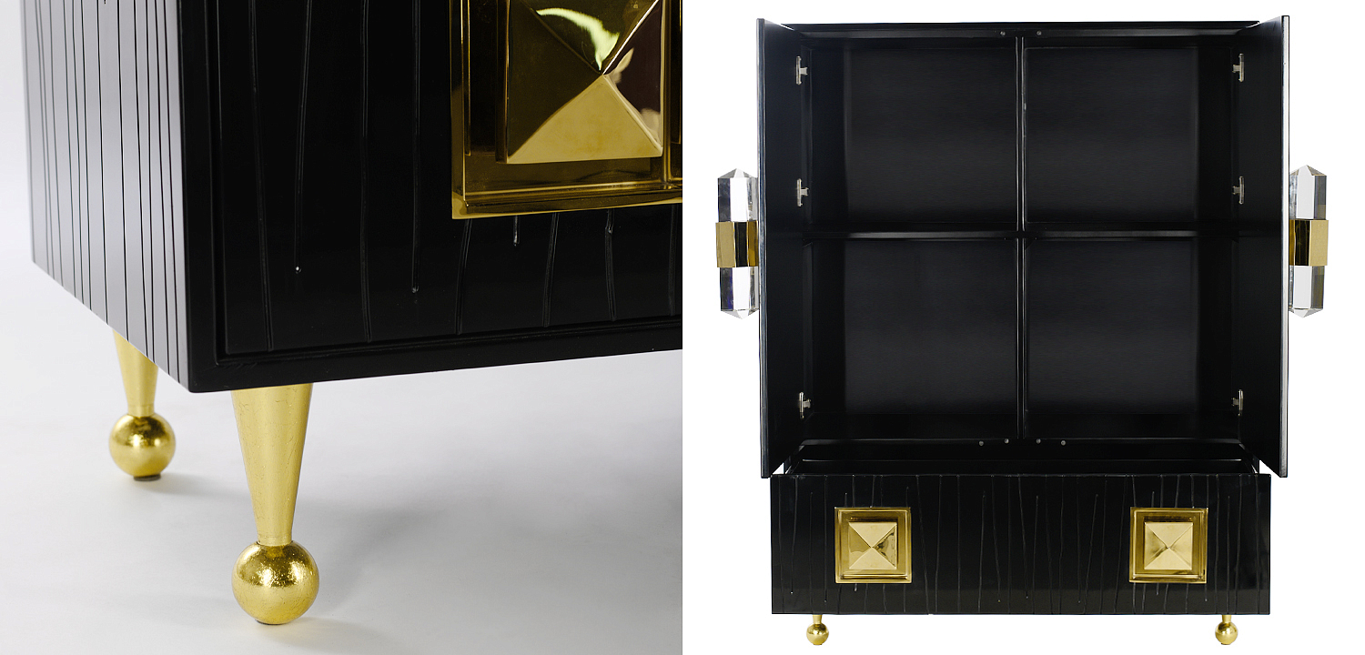 Шкаф кабинетный Jonathan Adler Crawford Cabinet Шкаф кабинетный Jonathan Adler Crawford Cabinet - Loft-Concept в Перми