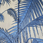 Мебельная ткань Вышивка синий принт 280 см T2-136 варинант исполнения - 2 | Loft Concept в Перми