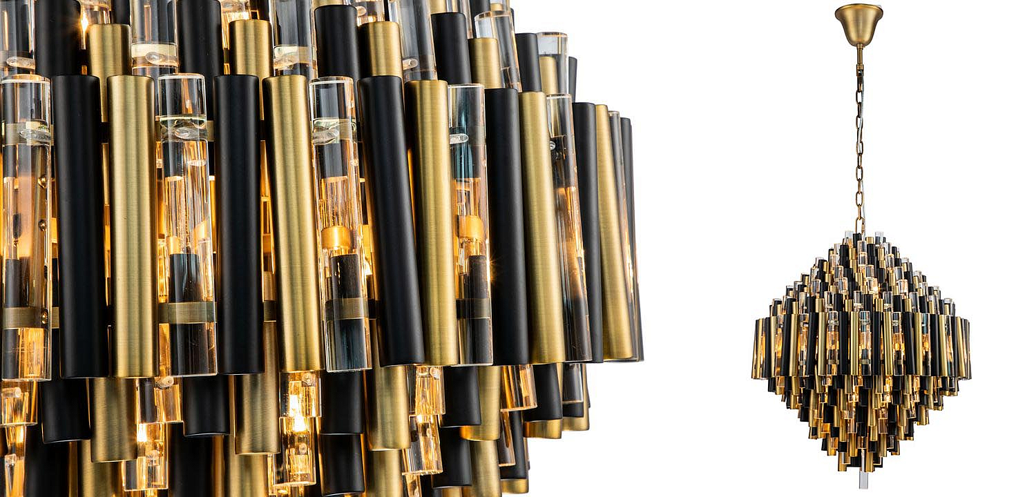 Люстра Black Brass Symphony Chandelier Люстра Black Brass Symphony Chandelier - Loft-Concept в Перми