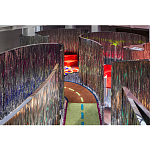 Дизайнерский ковер с изображением дороги Poltronova Autostrada Rug варинант исполнения - 13 | Loft Concept в Перми