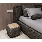 Столик прикроватный мягкий Soft Table from Chenille варинант исполнения - 6 | Loft Concept в Перми
