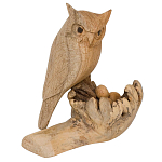 Статуэтка из дерева сова Animals of the World варинант исполнения - 1 | Loft Concept в Перми