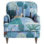 Дизайнерское классической формы на колесиках Trumann Armchair варинант исполнения - 2 | Loft Concept в Перми