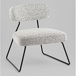 Кресло лаунж Kate букле серый варинант исполнения - 1 | Loft Concept в Перми