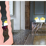 Настольная дизайнерская лампа Poltronova Passiflora Yellow Table Lamp варинант исполнения - 9 | Loft Concept в Перми