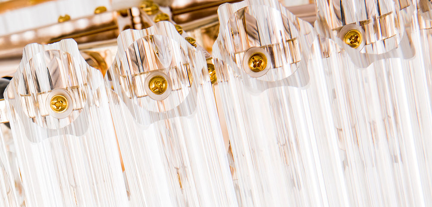 Люстра Hexagon Tube Light Crystal Chandelier Люстра Hexagon Tube Light Crystal Chandelier - Loft-Concept в Перми