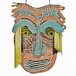 Арт-Объект из нитей Абстрактный портрет Joana Schneider  варинант исполнения - 2 | Loft Concept в Перми