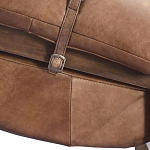Двухместный диван Duncan винтажная коричневая кожа варинант исполнения - 5 | Loft Concept в Перми