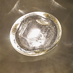 Бра с круглым плафоном из прозрачного стекла с пузырьками воздуха Effervia  варинант исполнения - 12 | Loft Concept в Перми