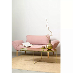 Кофейный столик овальный золотой Modern Mirror Gold Table варинант исполнения - 5 | Loft Concept в Перми