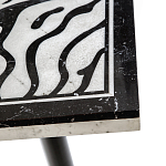 Стол обеденный из натурального мрамора Marble BW Accent Table варинант исполнения - 2 | Loft Concept в Перми