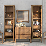 Комод из массива дуба с 3-мя ящиками Tasteful Furniture варинант исполнения - 2 | Loft Concept в Перми