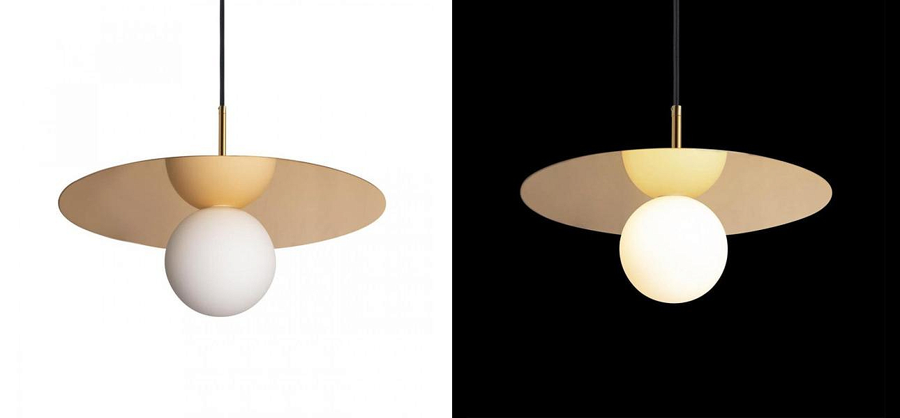 Подвесной светильник MATISSE Gold 35 см Подвесной светильник MATISSE Gold 35 см - Loft-Concept в Перми