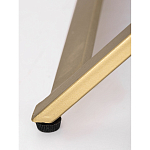 Приставной столик с выдвижным ящиком  White Table Carved Pattern варинант исполнения - 6 | Loft Concept в Перми