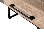 Стол рабочий в стиле лофт с ящиками и системой хранения Urban Style Space варинант исполнения - 4 | Loft Concept в Перми