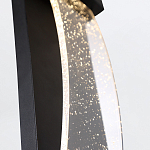 Настенный фонарь уличный прямоугольный черного цвета со стеклом с пузырьками Eurofase варинант исполнения - 4 | Loft Concept в Перми