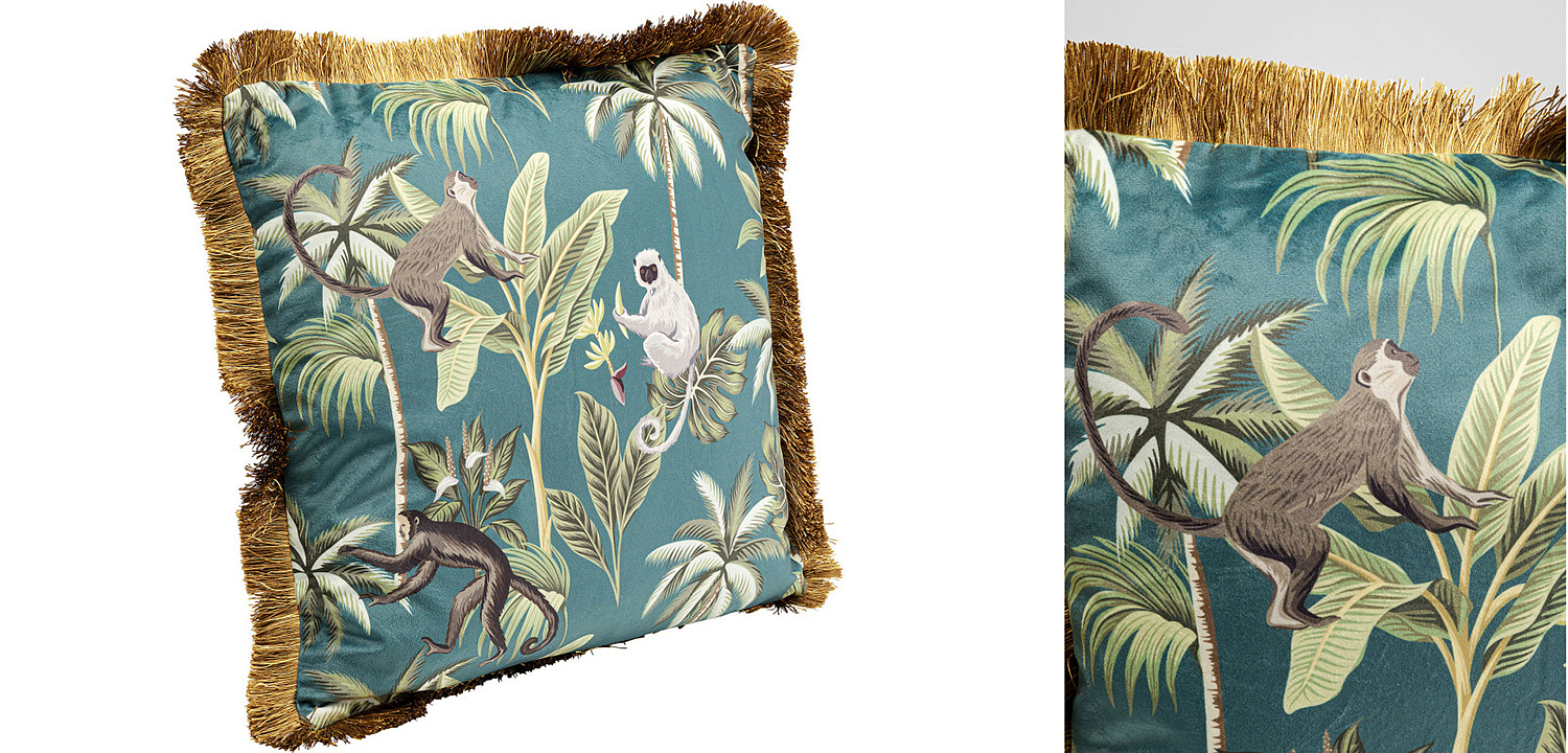 Подушка Jungle Monkeys Подушка Jungle Monkeys - Loft-Concept в Перми