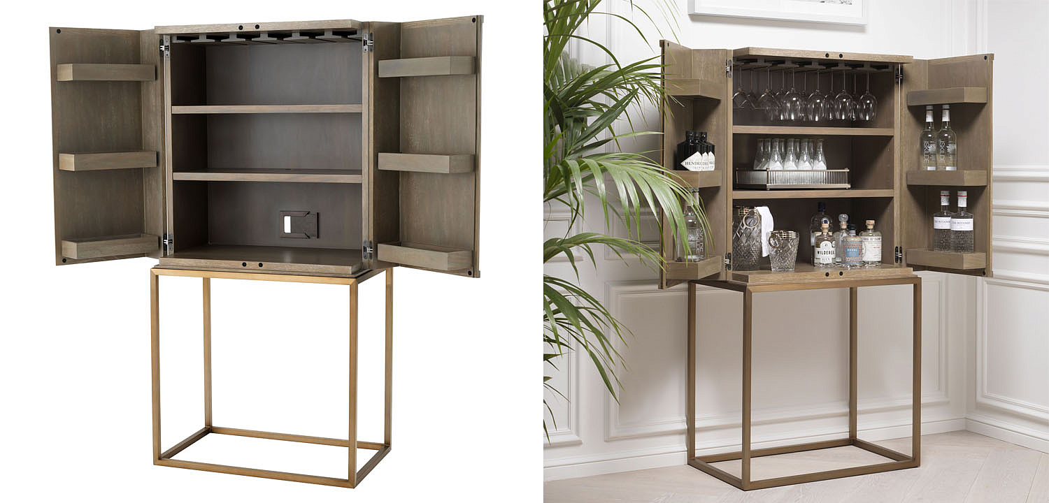 Шкаф для вина Eichholtz WINE CABINET HIGHLAND Шкаф для вина Eichholtz WINE CABINET HIGHLAND - Loft-Concept в Перми