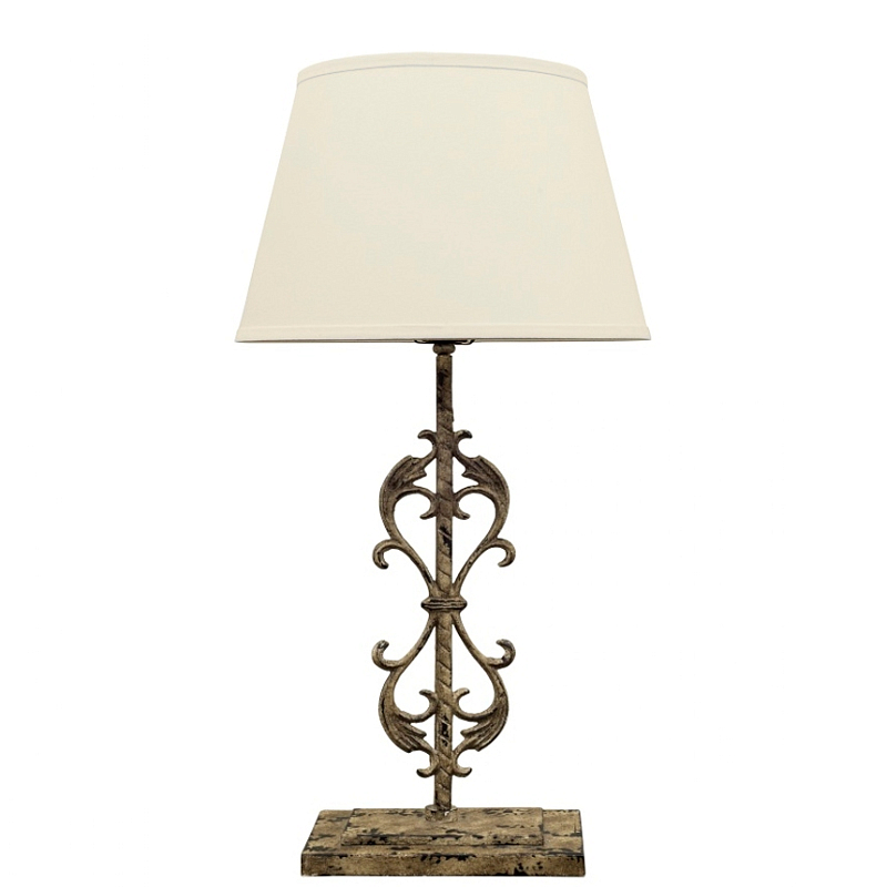 Настольная лампа RH Kerry Artifact Table Lamp Коричневый Бежевый в Перми | Loft Concept 