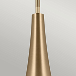 Подвесной светильник каплевидной формы с комбинированным плафоном из стали и белого матового стекла Kichler варинант исполнения - 12 | Loft Concept в Перми