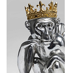 Статуэтка обезьяна в короне серебряная Golden Monkey варинант исполнения - 1 | Loft Concept в Перми