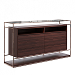 Дизайнерский комод в металлическом каркасе Valerian варинант исполнения - 1 | Loft Concept в Перми