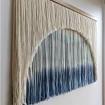 Панно дизайнерское из нитей Quiet Sea варинант исполнения - 2 | Loft Concept в Перми