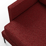 Мебельная ткань Шенилл бордовый цвет 138 см T4-23 варинант исполнения - 7 | Loft Concept в Перми