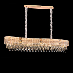 Люстра волнистой формы с каскадом из прозрачного хрусталя Constant Sparks варинант исполнения - 2 | Loft Concept в Перми