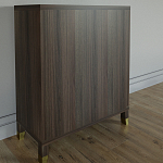 Комод Elsa Dreams Walnut Двухстворчатый  варинант исполнения - 7 | Loft Concept в Перми