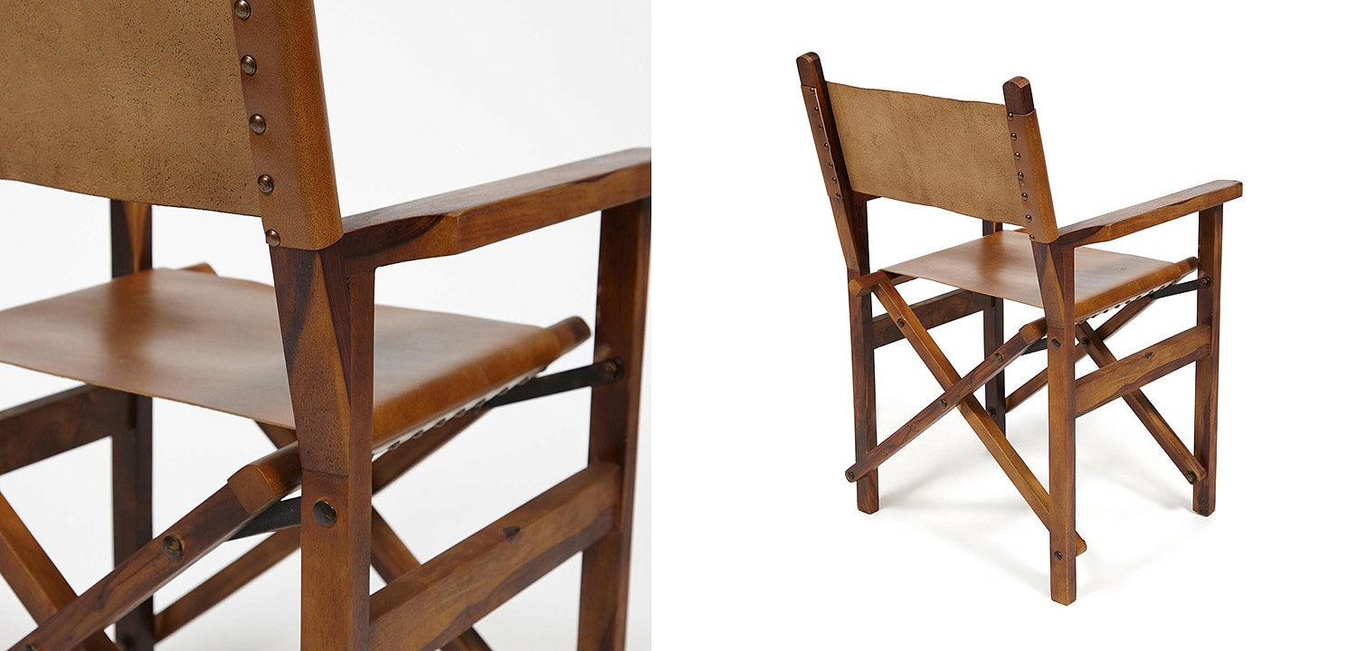 Кресло Buffalo Leather folding armchair Кресло Buffalo Leather folding armchair - Loft-Concept в Перми