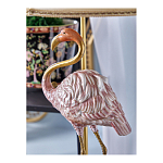 Настольная лампа с абажуром Розовый Фламинго Porcelain Flamingo Lamp варинант исполнения - 3 | Loft Concept в Перми