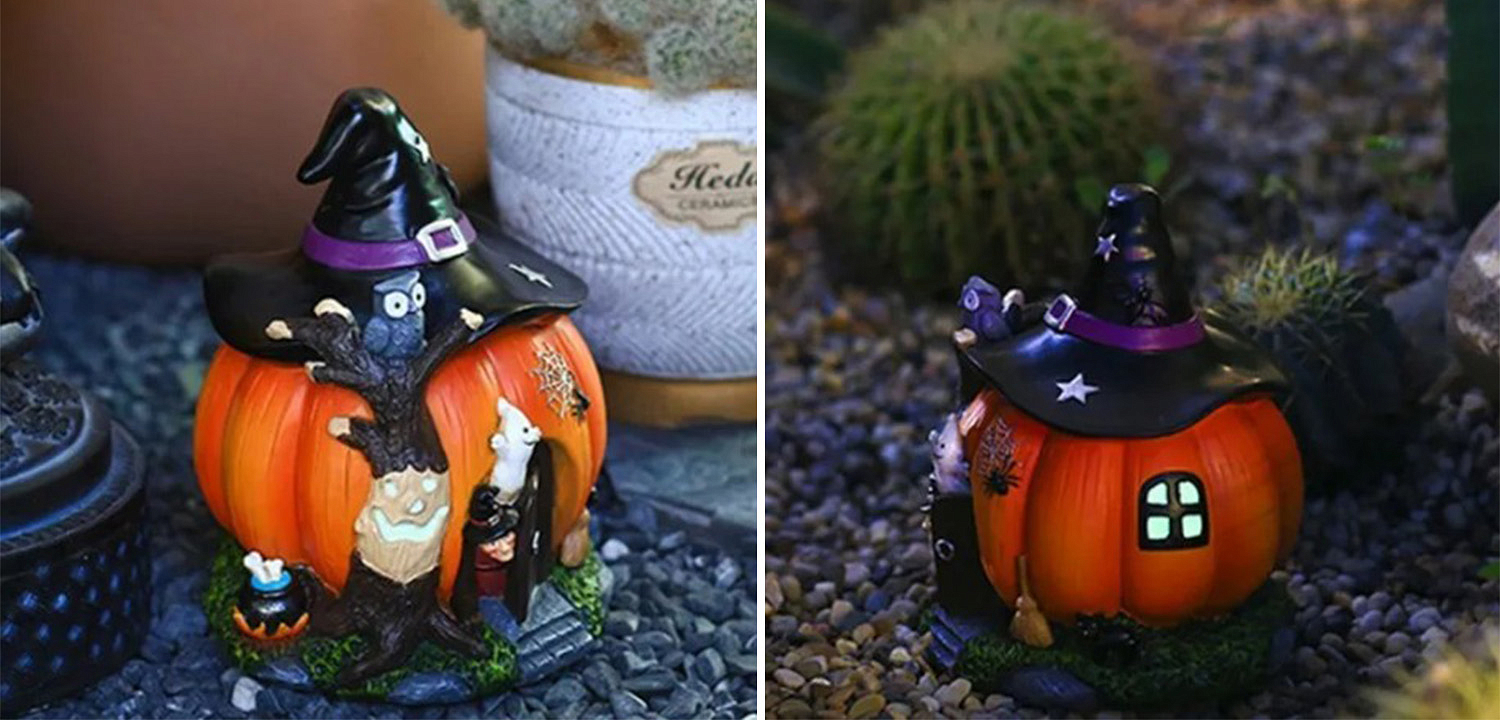 Статуэтка Pumpkin House Witch Статуэтка Pumpkin House Witch - Loft-Concept в Перми