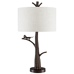 Настольная лампа с корпусом в виде ствола дерева с насекомым Twiglly варинант исполнения - 4 | Loft Concept в Перми