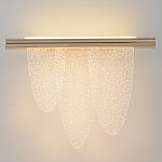 Бра с тремя элементами в форме лепестков и металлическим основанием DALI Tonin Casa варинант исполнения - 3 | Loft Concept в Перми