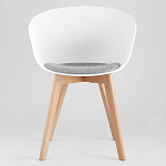 Стул из пластика с мягким сиденьем Eames варинант исполнения - 2 | Loft Concept в Перми