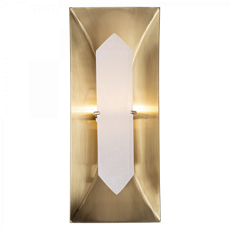 Бра HALCYON Rectangle Sconce Латунь в Перми | Loft Concept 