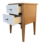 Тумба прикроватная с 2-мя ящиками Tasteful Furniture Light варинант исполнения - 2 | Loft Concept в Перми