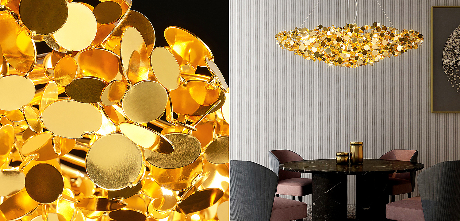 Люстра Godfreet Gold Chandelier Люстра Godfreet Gold Chandelier - Loft-Concept в Перми